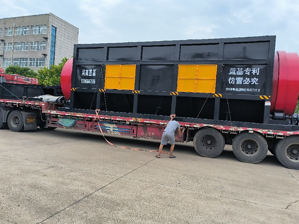 垃圾處理全套設備發往內蒙古呼和浩特