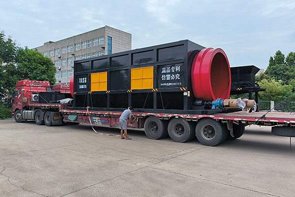 垃圾處理設備發貨