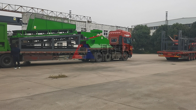 垃圾分選處理設(shè)備發(fā)往湖南張家界，開(kāi)啟新旅程